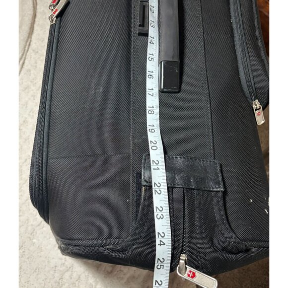 Victorinox Mobilizer Black Ballistic 25" Wheeled Deluxe Garment Bag Luggage - Picture 5 of 16